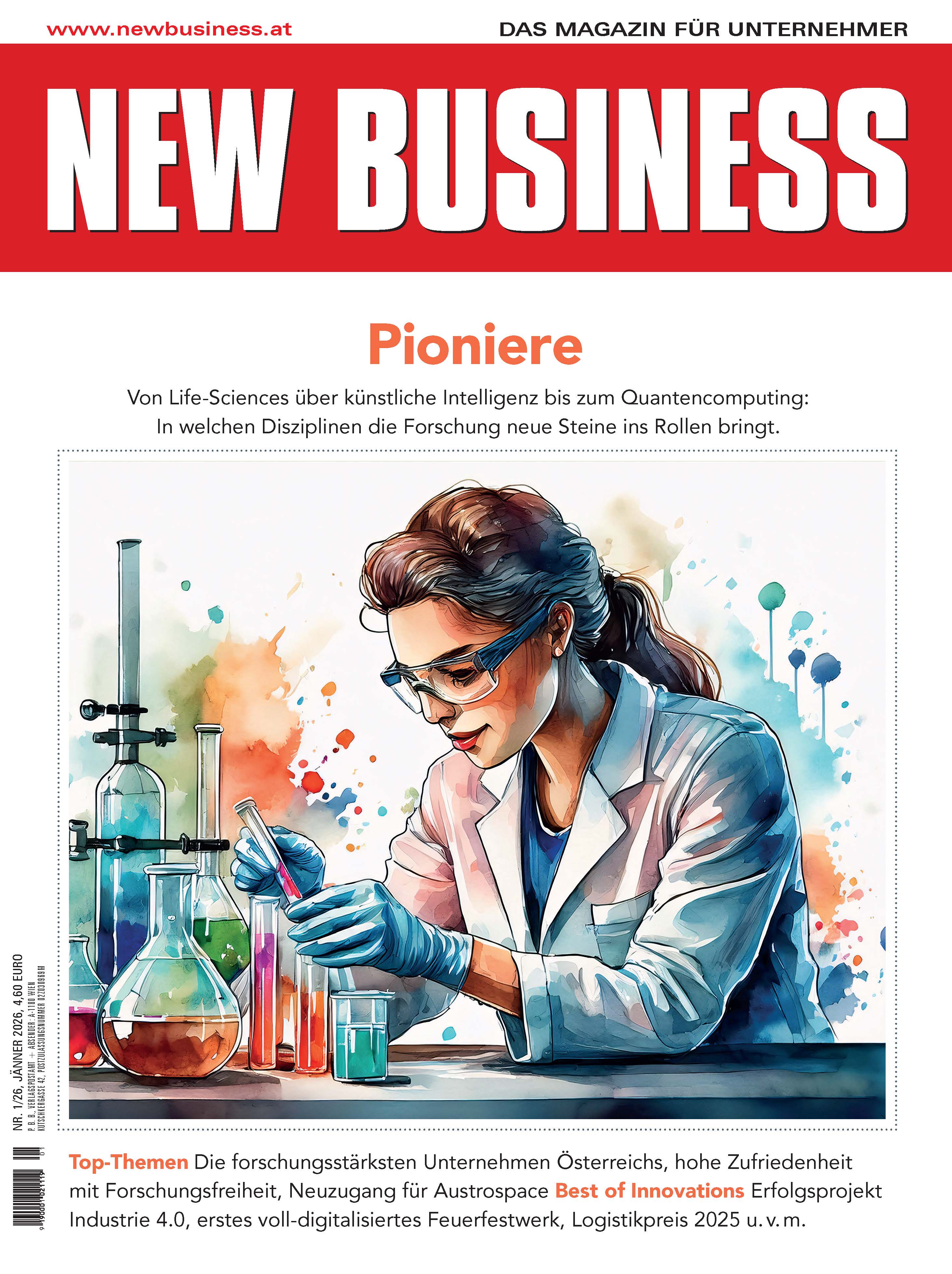 Cover: NEW BUSINESS - NR. 1, JÄNNER 2026