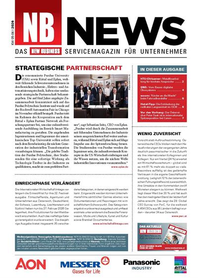 Cover: NEW BUSINESS News - 05-06/2026