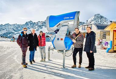 Bild: Smarte Energiemessung in den Bergen