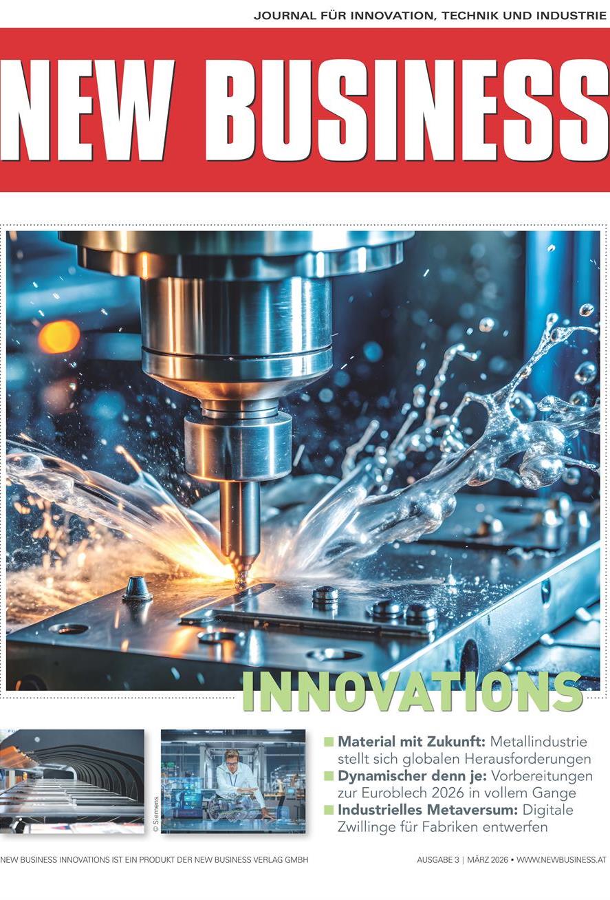 Cover: NEW BUSINESS Innovations - NR. 03, MÄRZ 2026