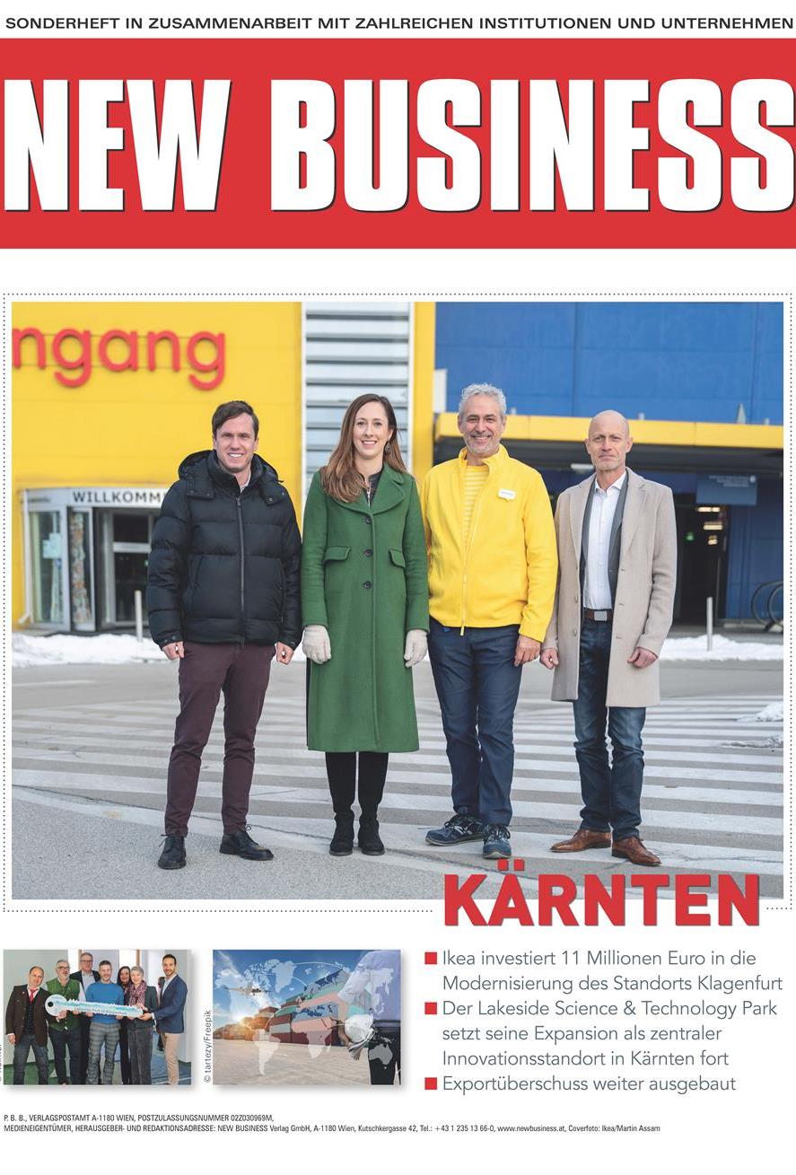 Cover: NEW BUSINESS Bundeslandspecial - KÄRNTEN 2026