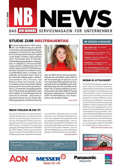 Cover: NEW BUSINESS News - 11-12/2026