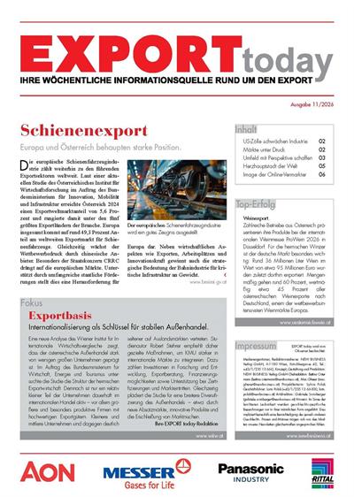 Cover: EXPORT today online - 11/2026