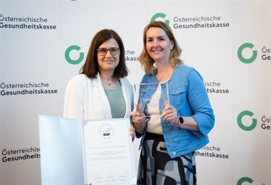 Bild: Dachser: Gütesiegel für Betriebliche Gesundheitsförderung