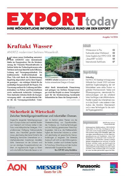 Cover: EXPORT today online - 14/2026