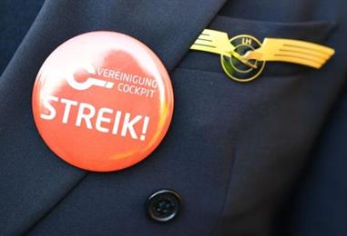 Bild: Streik legt Lufthansa zum Wochenstart lahm