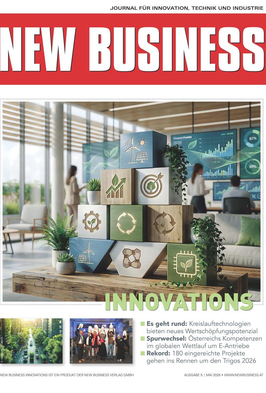 Cover: NEW BUSINESS Innovations - NR. 05, MAI 2026