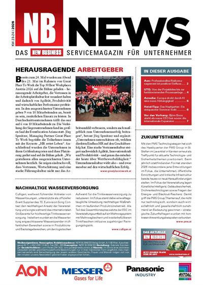 Cover: NEW BUSINESS News - 23-24/2026
