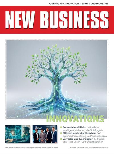Cover: NEW BUSINESS Innovations - NR. 07/08, JULI/AUGUST 2026