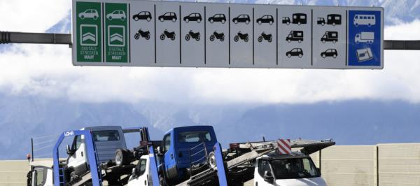 Bild: Schwerverkehr über Brenner im Halbjahr deutlich zugelegt