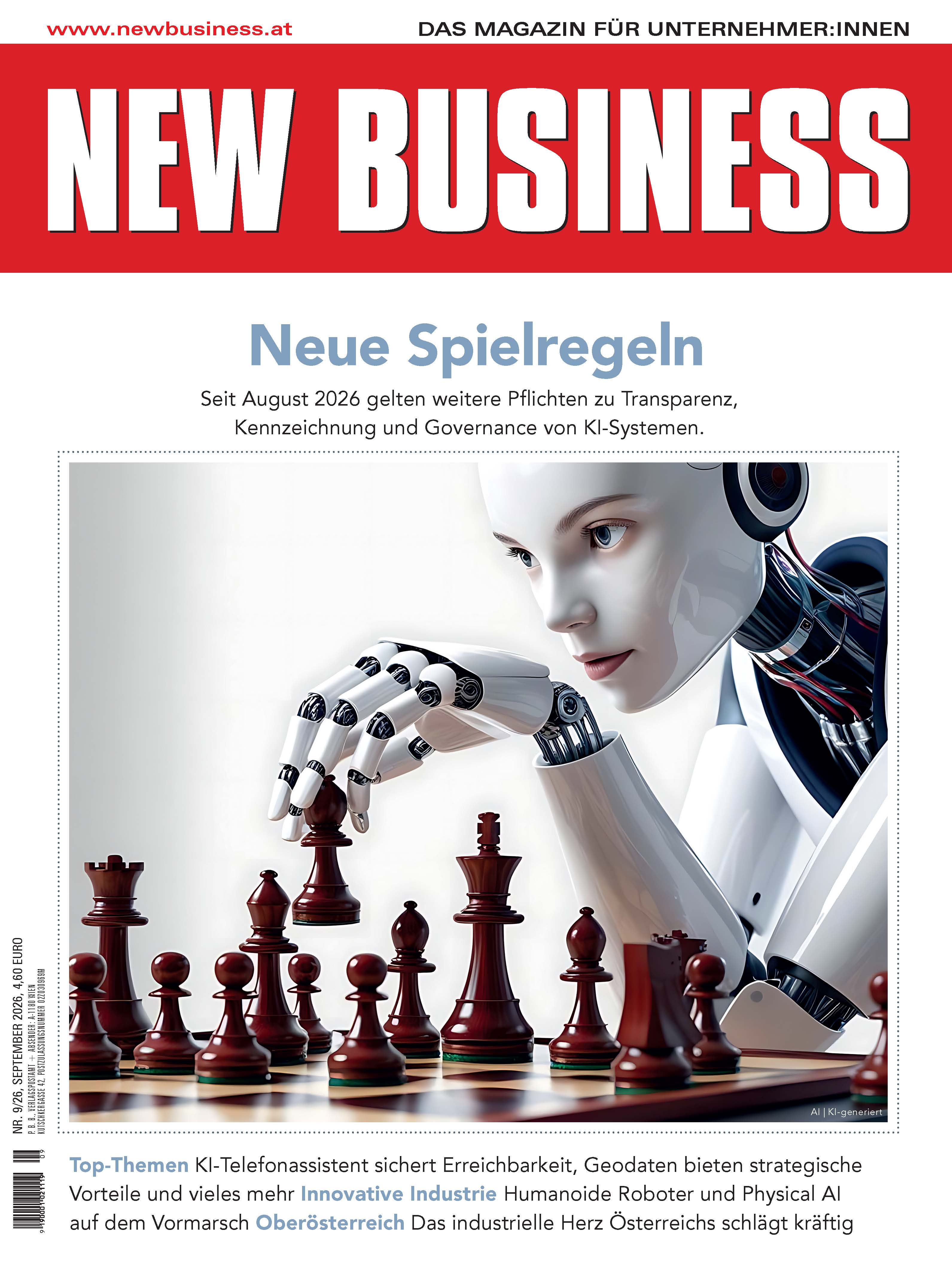 Cover: NEW BUSINESS - NR. 9, SEPTEMBER 2026
