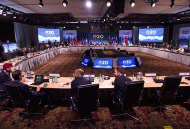 Bild: G20-Finanzminister beenden Gipfel mit gemeinsamer Erklärung