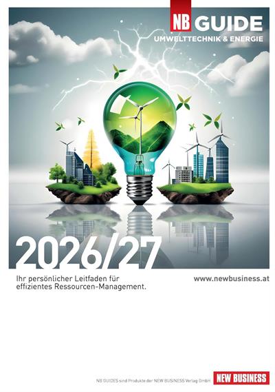 Cover: NEW BUSINESS Guides - UMWELTTECHNIK- & ENERGIE-GUIDE 2026/27